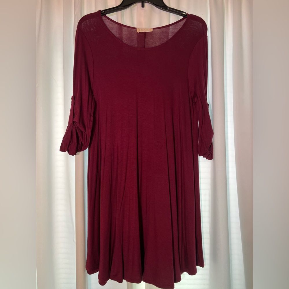 Altar’d State Burgundy Dress